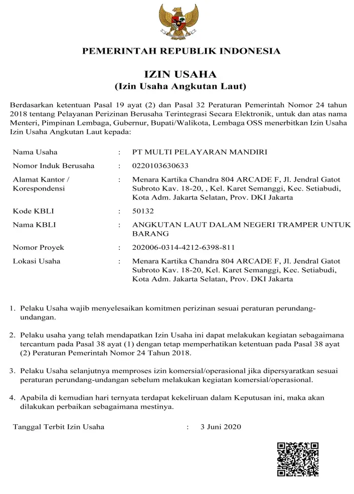Izin Angkutan Laut - Salinan COMPRO